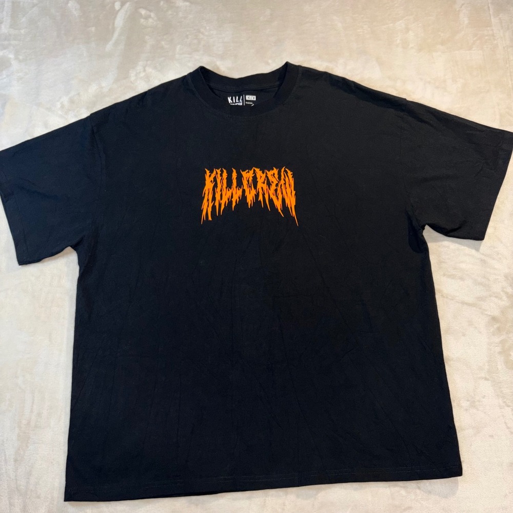 Kill Crew Barbarian Tee Porrada Series Vol 1 Black Skull Graphic T-Shirt Mens XL